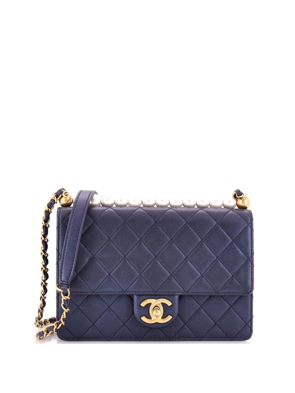 Chanel Chic Pearls Flap Bag Quilted #371139C40B